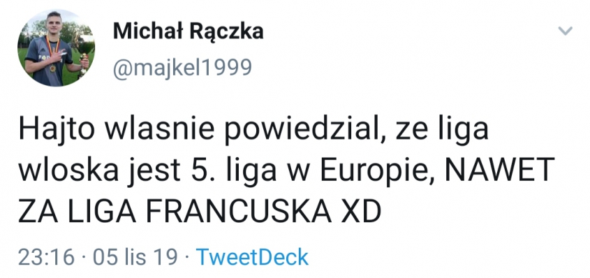 Tomasz Hajto OCENIŁ POZIOM Serie A :D